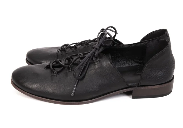 Y's Side-opened Design Leather Shoes K-170016_003