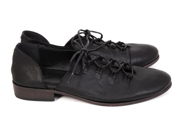 Y's Side-opened Design Leather Shoes K-170016_005