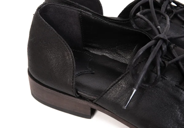 Y's Side-opened Design Leather Shoes K-170016_007