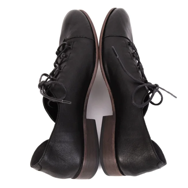 Y's Side-opened Design Leather Shoes K-170016_009
