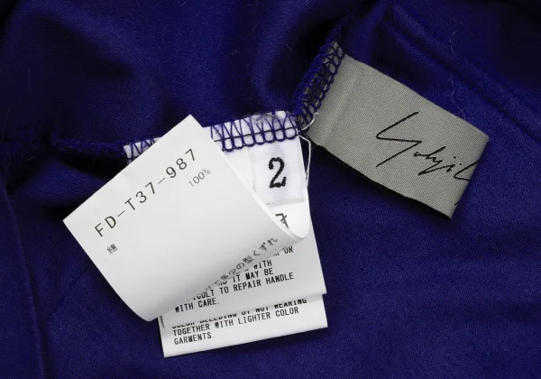 Yohji Yamamoto FEMME Flap Pocket Design T-shirt K-170017_010
