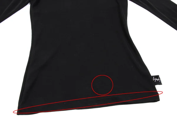 Yohji Yamamoto Stretch High Neck Top K-170018_007