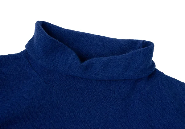 Yohji Yamamoto FEMME Cashmere Back Point Logo Embroidery High-neck Knit K-170021_005