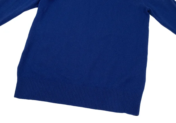Yohji Yamamoto FEMME Cashmere Back Point Logo Embroidery High-neck Knit K-170021_008