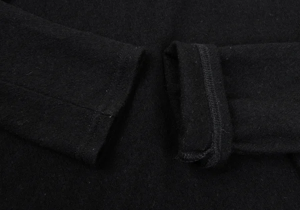 Yohji Yamamoto FEMME Wool Zip Neck Long Sleeve T-shirt K-170022_007