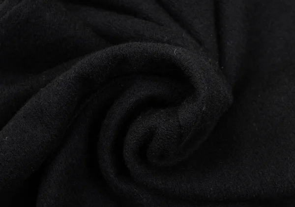 Yohji Yamamoto FEMME Wool Zip Neck Long Sleeve T-shirt K-170022_011