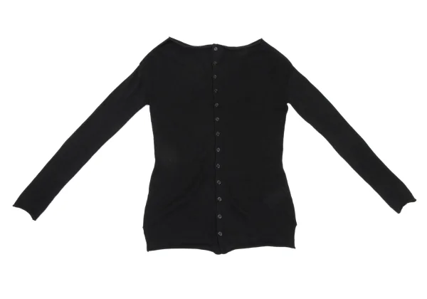 Yohji Yamamoto FEMME Cutting Design Multi-button Cardigan K-170024_002