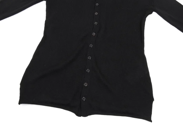 Yohji Yamamoto FEMME Cutting Design Multi-button Cardigan K-170024_008