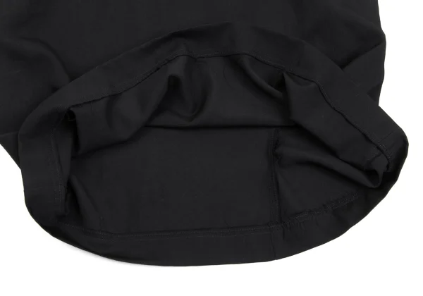 Yohji Yamamoto FEMME Wool Gabardine Cutting Front Zip Pullover Dress K-170025_013