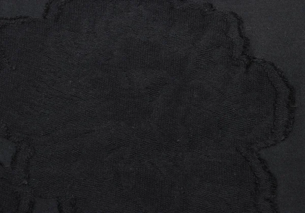 Yohji Yamamoto NOIR Cotton Blend Floral Jacquard T-shirt K-170028_006