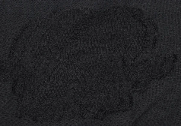 Yohji Yamamoto NOIR Cotton Blend Floral Jacquard T-shirt K-170028_011