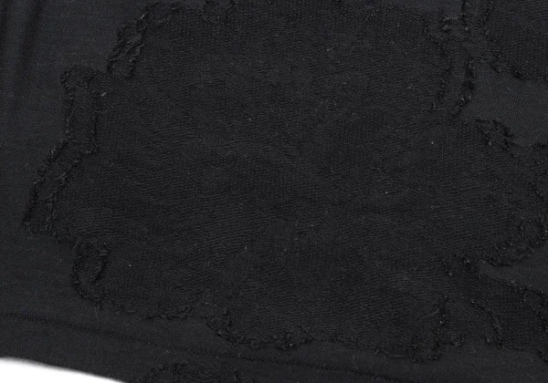 Yohji Yamamoto NOIR Cotton Blend Floral Jacquard Top K-170029_008