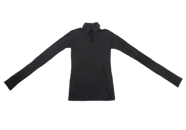 Yohji Yamamoto NOIR Wool Skipper Long Sleeve T-shirt K-170030_002