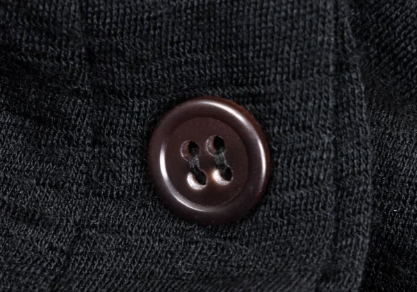 Yohji Yamamoto NOIR Wool Skipper Long Sleeve T-shirt K-170030_005