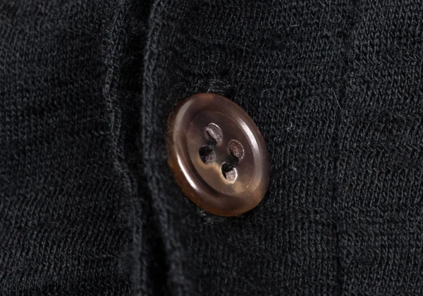 Yohji Yamamoto NOIR Wool Skipper Long Sleeve T-shirt K-170030_006