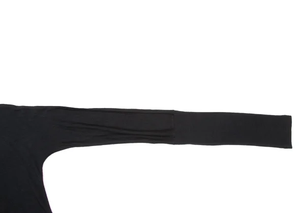 Yohji Yamamoto NOIR Wool Skipper Long Sleeve T-shirt K-170030_008