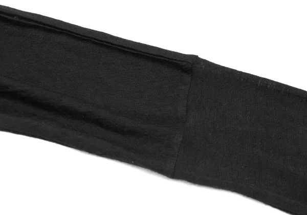 Yohji Yamamoto NOIR Wool Skipper Long Sleeve T-shirt K-170030_009