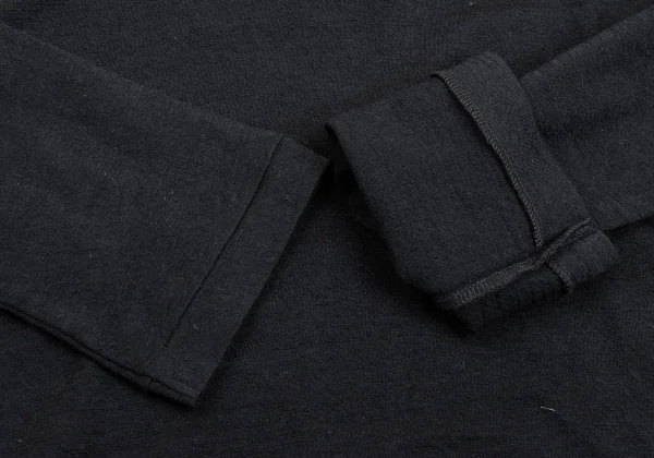 Yohji Yamamoto NOIR Wool Skipper Long Sleeve T-shirt K-170030_010