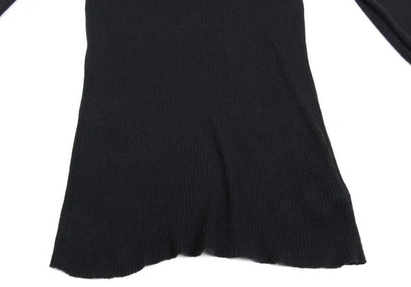 Yohji Yamamoto NOIR Cotton Blend Ribbed Knit K-170031_008
