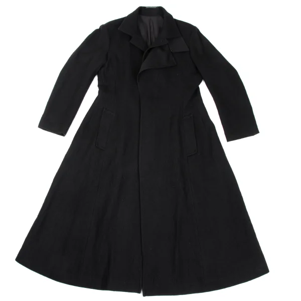 Yohji Yamamoto NOIR Layered Switching Wool Coat K-170034_002