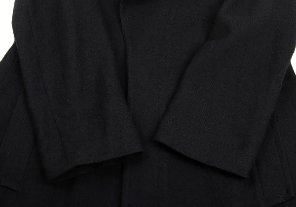 Yohji Yamamoto NOIR Layered Switching Wool Coat K-170034_009