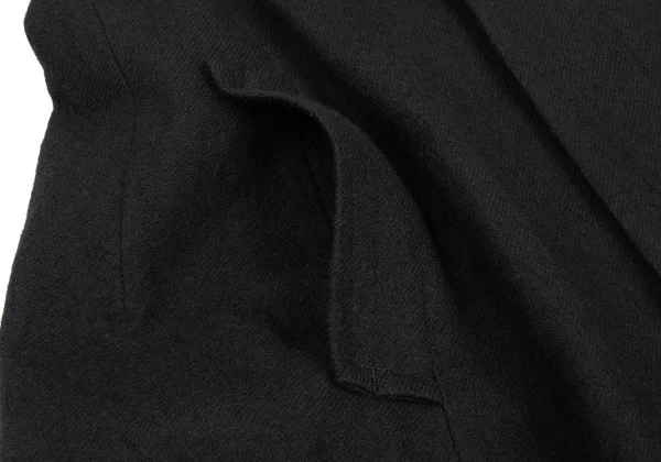 Yohji Yamamoto NOIR Layered Switching Wool Coat K-170034_012