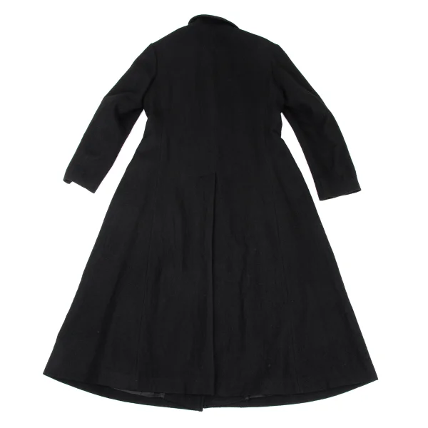 Yohji Yamamoto NOIR Layered Switching Wool Coat K-170034_018