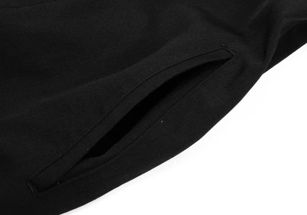 Yohji Yamamoto NOIR Wool Switching Drape Dress K-170035_010