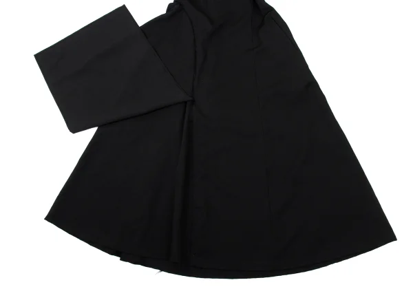 Yohji Yamamoto NOIR Wool Switching Drape Dress K-170035_011