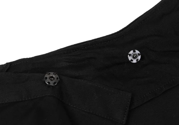 Yohji Yamamoto NOIR Drape Rayon Wrap Skirt K-170036_010