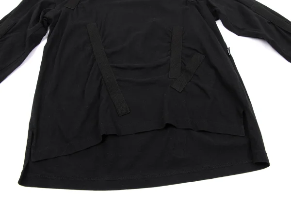 B Yohji Yamamoto Taped Design Long Sleeve Top K-170037_011