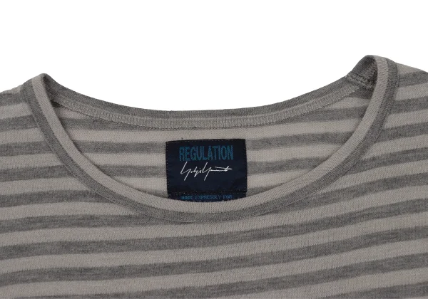 REGULATION yohji yamamoto Striped T-shirt K-170038_003