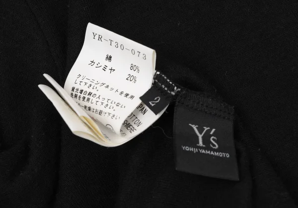 Y's Cashmere Blended High-neck Long Sleeve Top K-170039_014