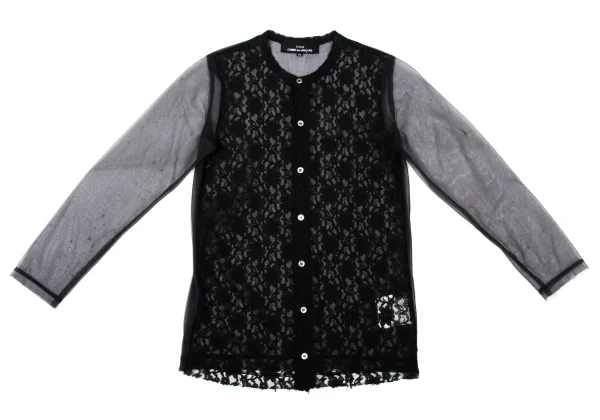 tricot COMME des GARCONS Flower Lace Sheer Blouse K-170040_002