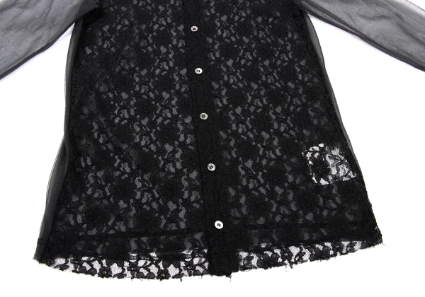 tricot COMME des GARCONS Flower Lace Sheer Blouse K-170040_009