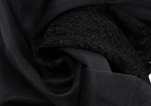 tricot COMME des GARCONS Flower Lace Sheer Blouse K-170040_015
