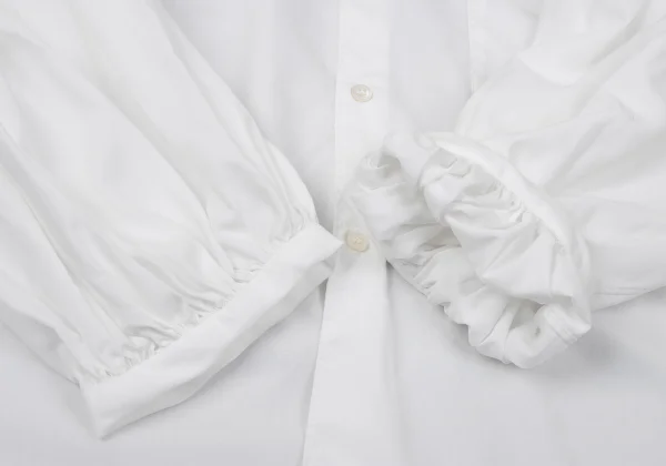 COMME des GARCONS COMME des GARCONS Poly Gather Sleeves Blouse K-170041_008