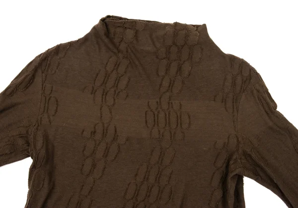 Plantation Dyed Jacquard Long Sleeve Top K-170045_003