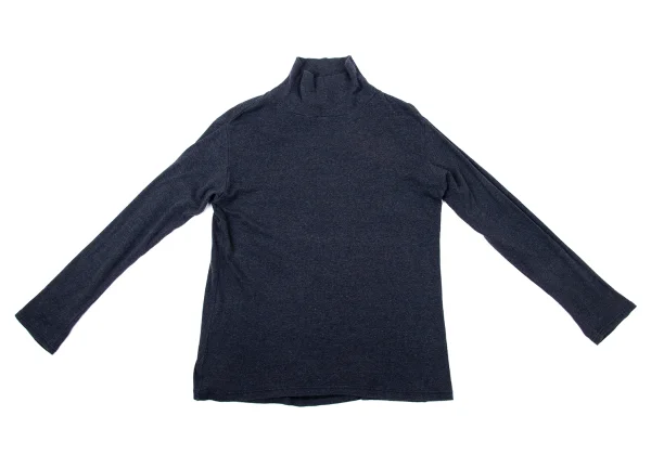 Plantation Cotton High-neck Long Sleeve Top K-170046_002