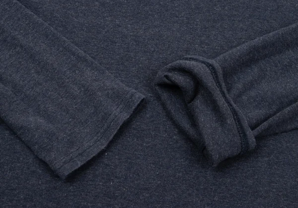 Plantation Cotton High-neck Long Sleeve Top K-170046_006