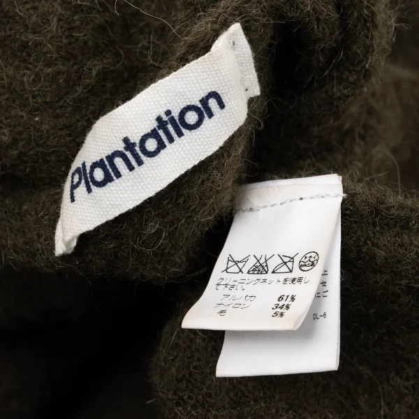 Plantation Alpaca Blended High-neck Knit Sweater K-170047_012
