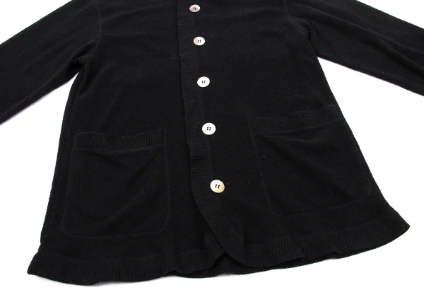 Plantation Wool Nylon Shell Button Cardigan K-170049_008
