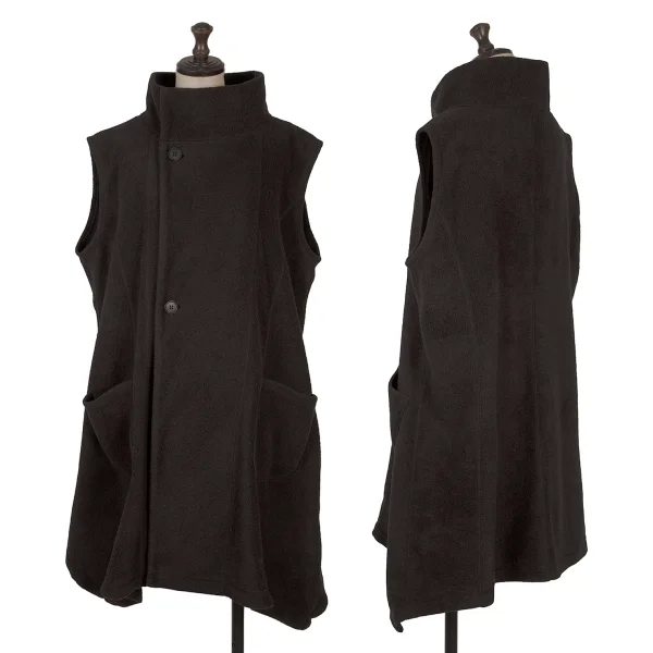 Plantation Poly Fleece Long Vest Black M K-170050_001