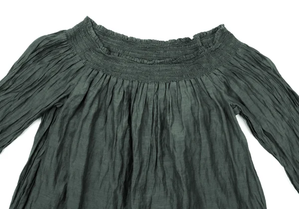 Theory Cotton Silk Wrinkle Blouse K-170051_003