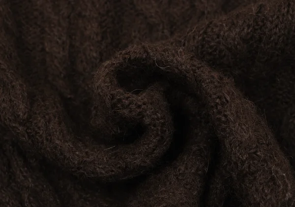 VAL by VALENTINO Wool Turtle Neck Cable Knit Sweater K-170052_011