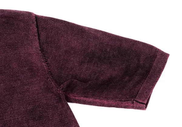 L'EQUIPE YOSHIE INABA V-neck Short Sleeve Knit Sweater K-170053_005