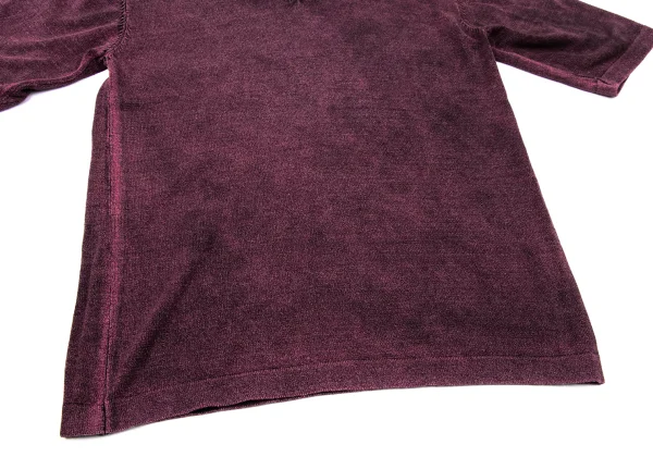 L'EQUIPE YOSHIE INABA V-neck Short Sleeve Knit Sweater K-170053_006