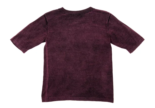 L'EQUIPE YOSHIE INABA V-neck Short Sleeve Knit Sweater K-170053_008