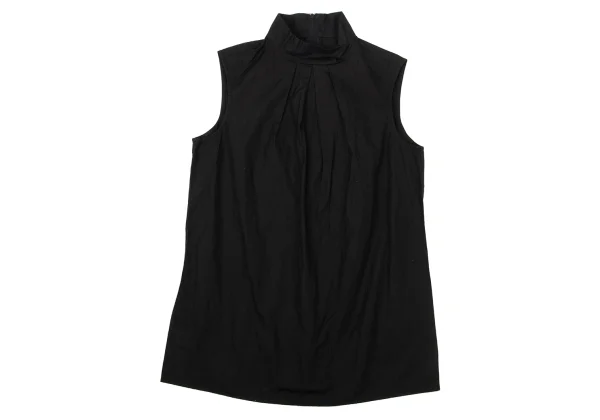 L'EQUIPE YOSHIE INABA Cotton Tuck Sleeveless Blouse K-170054_002