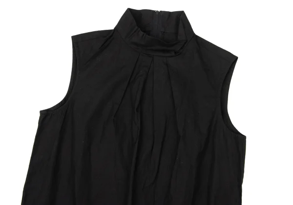 L'EQUIPE YOSHIE INABA Cotton Tuck Sleeveless Blouse K-170054_003